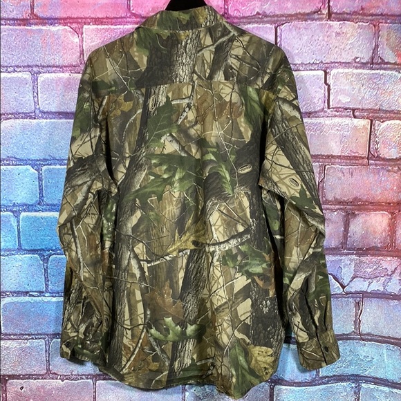 Ranger XL Camouflage Button-Up Shirt Long Sleeve 100% Cotton Hunting Outdoor - Picture 7 of 13